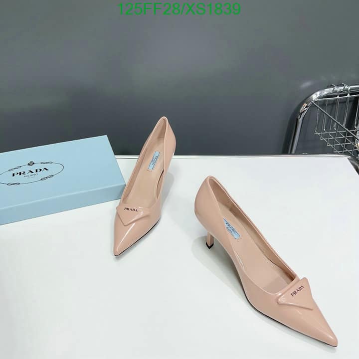 Prada Cleavage Nero Leather Pumps Pink view 8