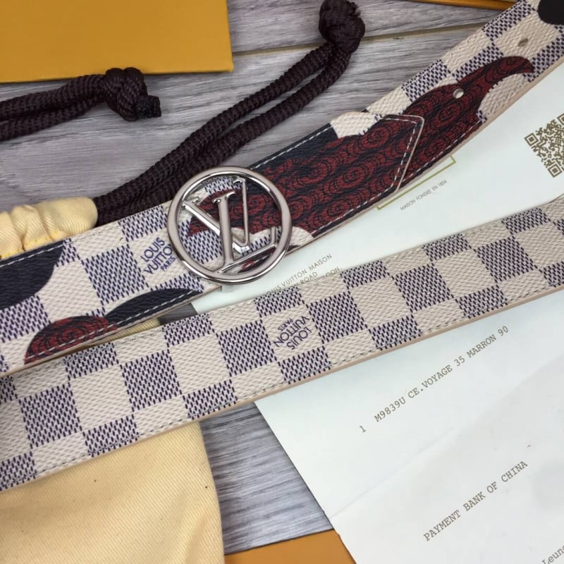 Louis Vuitton Circle 35mm Reversible Belt M0142U view 3