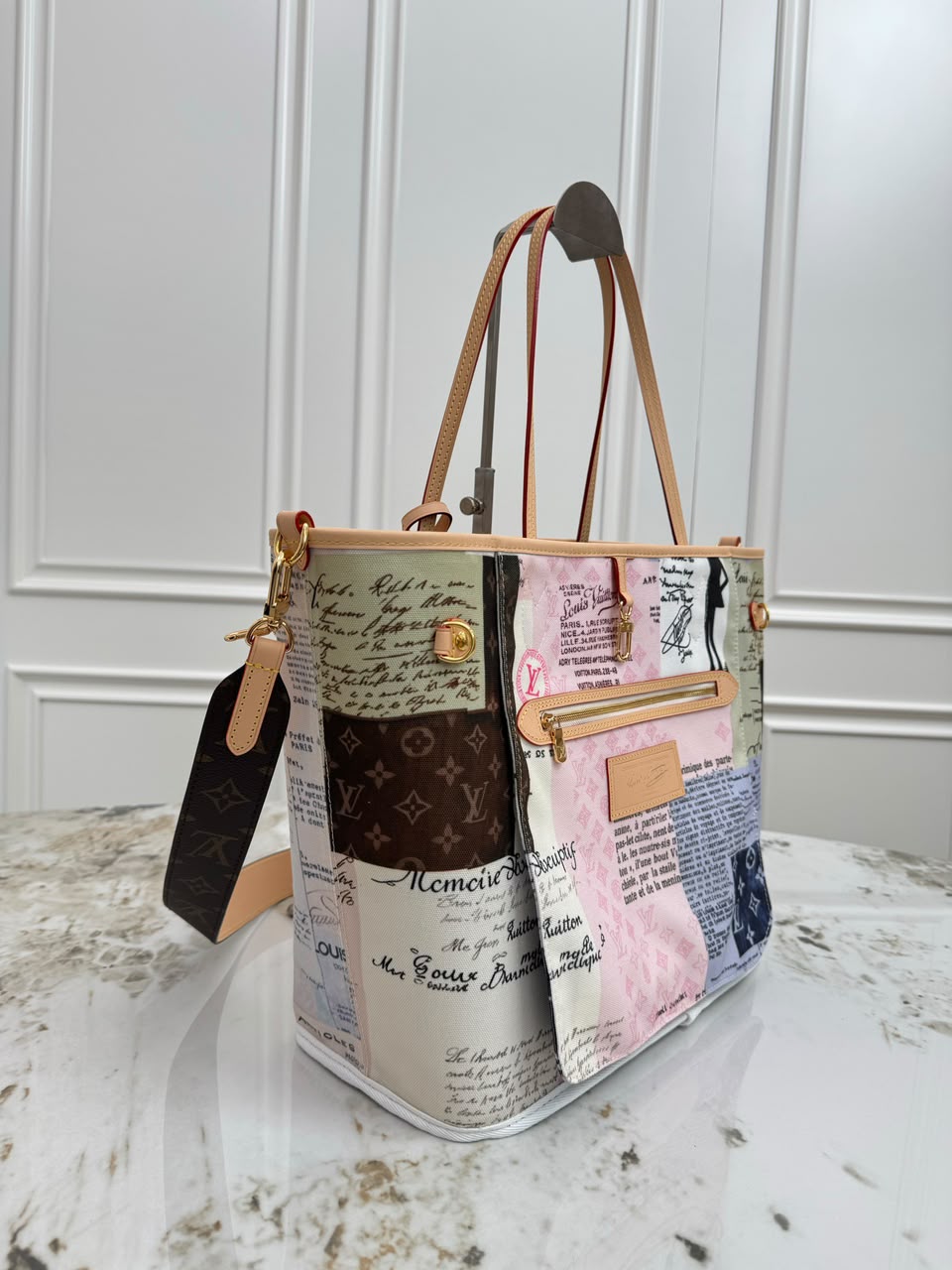 Louis Vuitton Neverfull Inside Out MM Bag Monogram Anniversary 47cm M28376 view 5