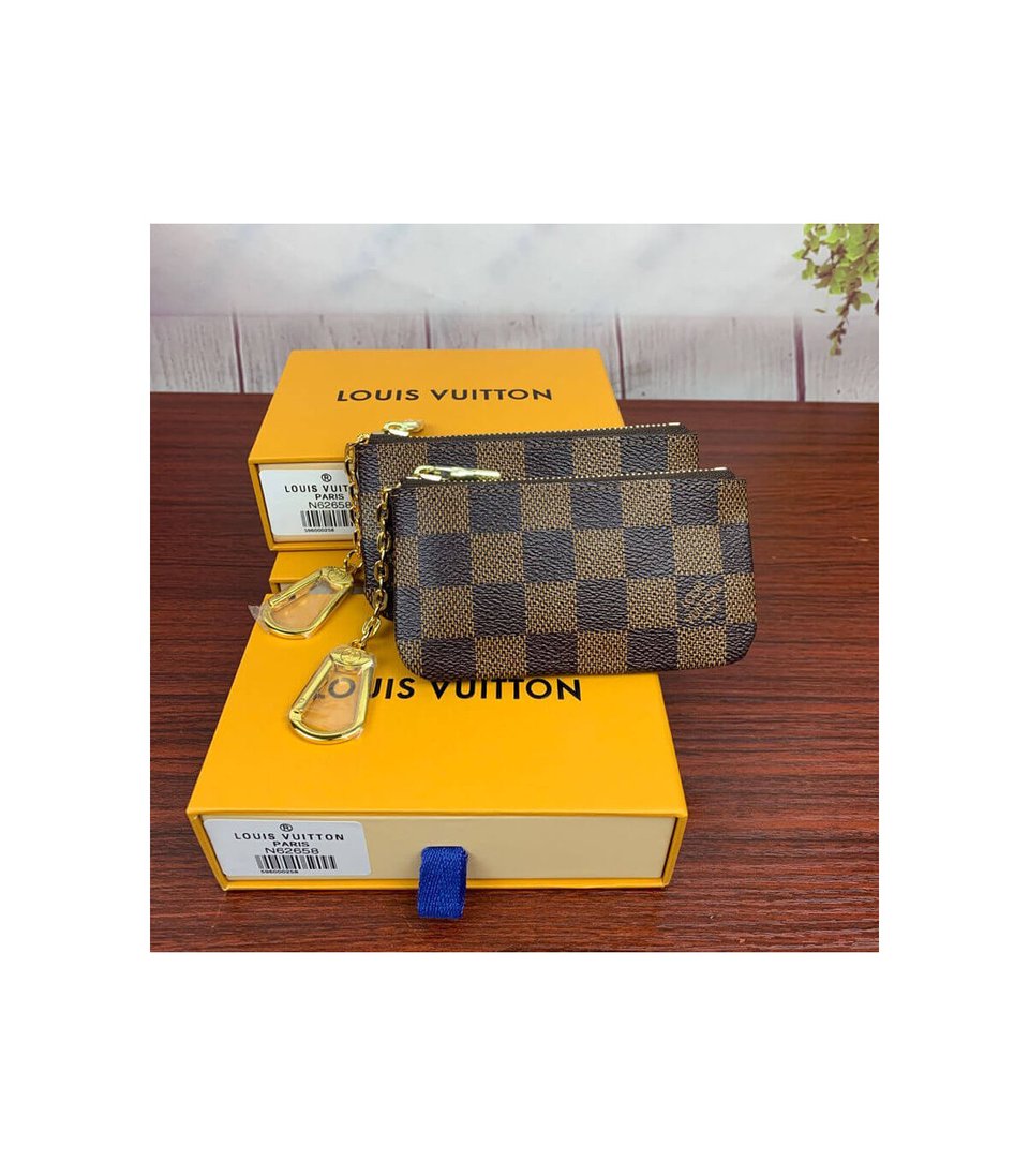 Louis Vuitton Damier Ebene Key Pouch view 6