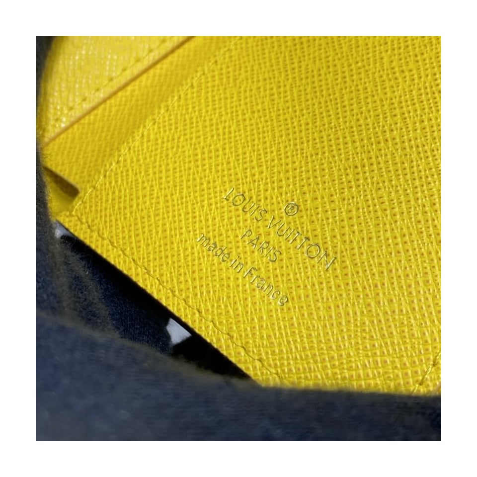 Louis Vuitton Monogram Canvas Victorine Wallet Yellow view 9