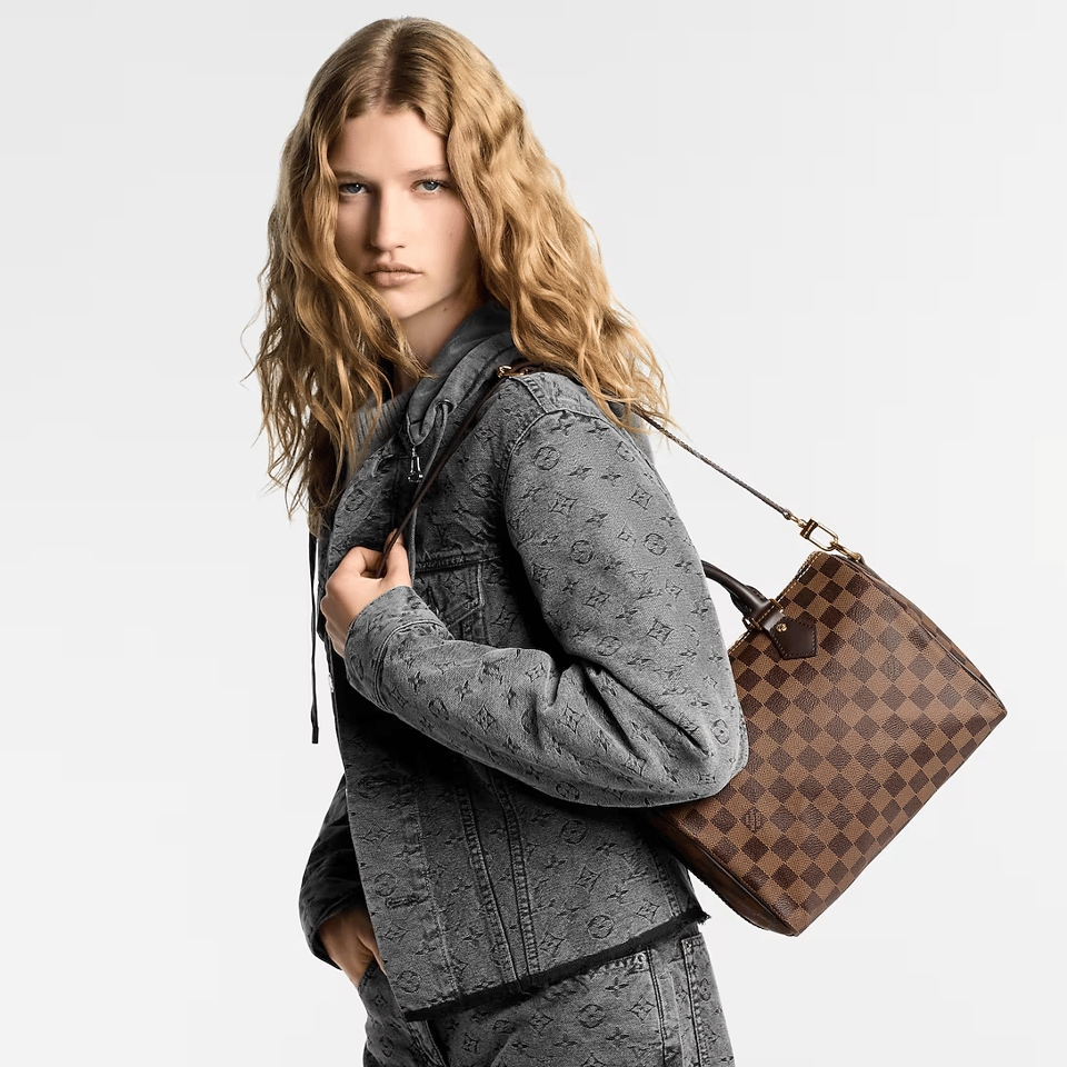 Louis Vuitton Speedy Bandouliere 25 Damier Ebene Canvas 25cm N40575 view 4