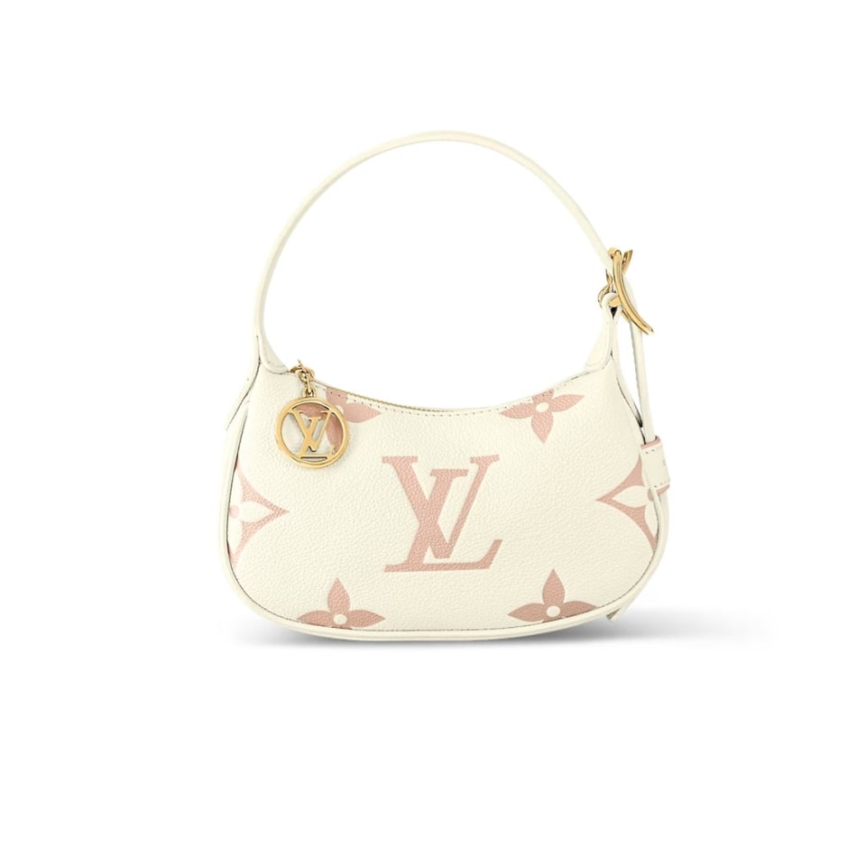 Louis Vuitton Mini Moon Bag In Latte White And Chamallow Pink 21Cm M24108 view 2