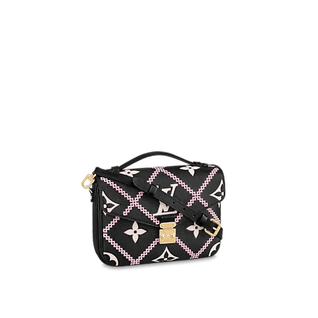 Louis Vuitton Pochette M Tis 25Cm Black Bag view 2