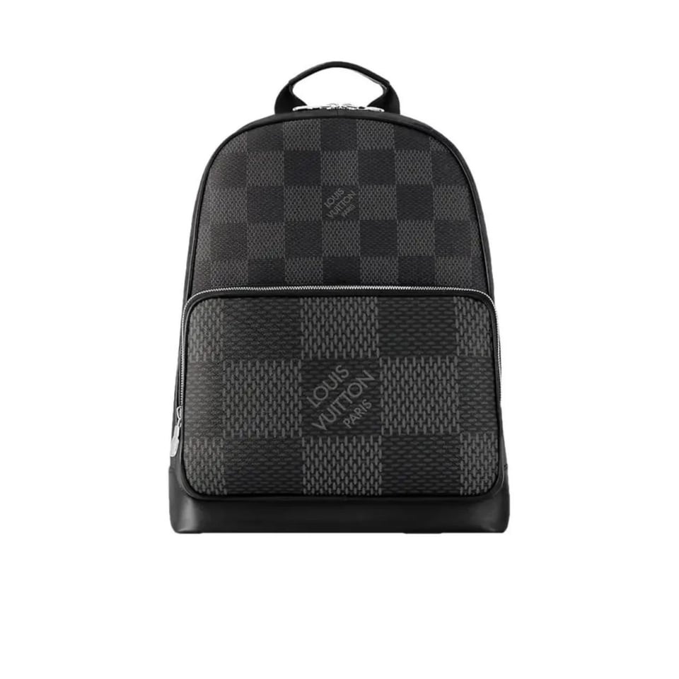 Louis Vuitton Excellent Campus Backpack Black And Gray 29Cm view 2