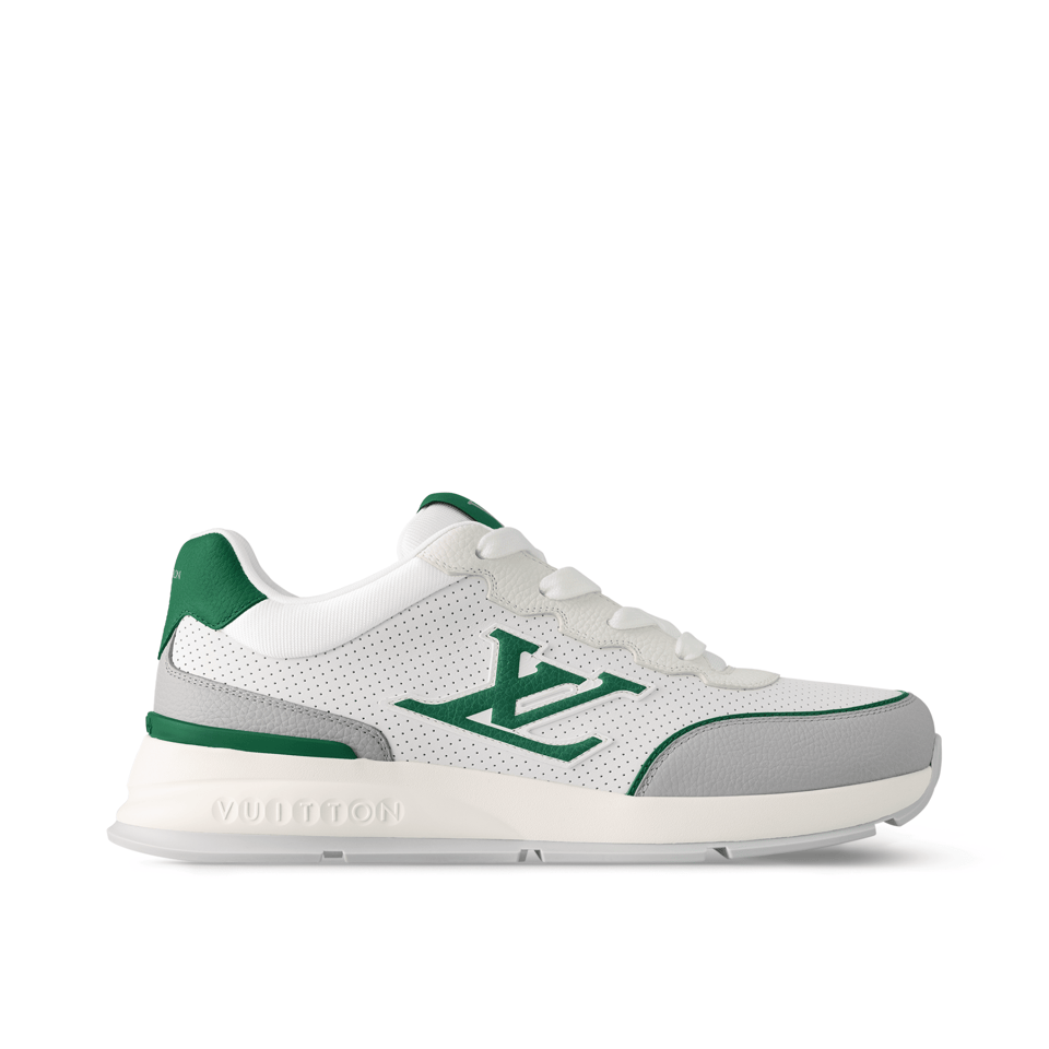 Louis Vuitton LV Classic Green Sneaker for Men 1AHSUK view 2
