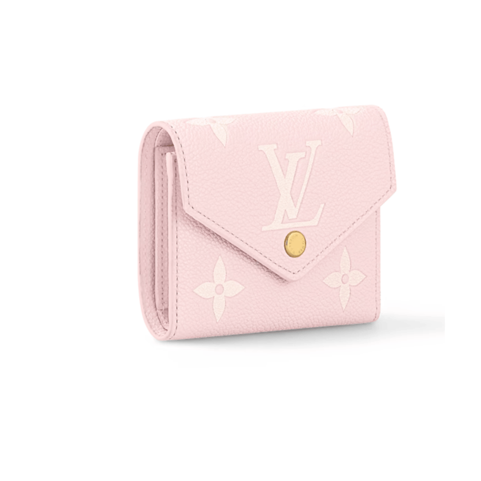 Louis Vuitton Pink Victorine Wallet For Women 12cm M14229 view 3