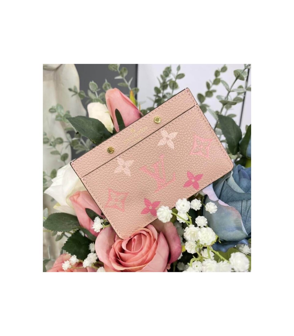 Louis Vuitton Card Holder Pink view 3