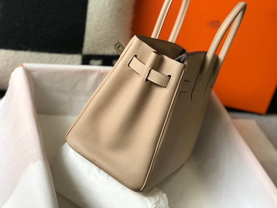 Hermes Birkin 35Cm Beige Togo Leather Gold Hardware view 8