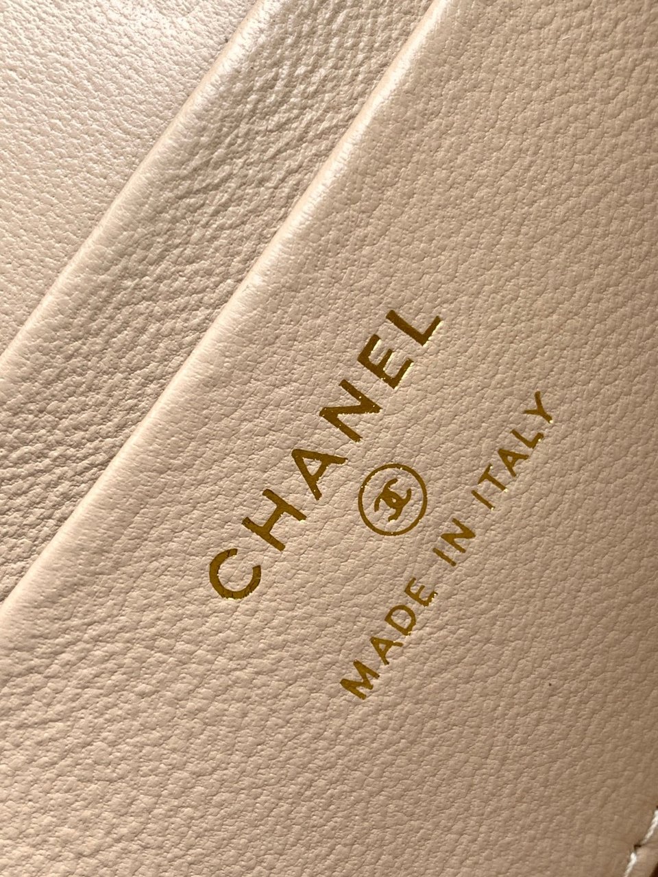 Chanel 25C Vanity Case Beige 20cm view 5
