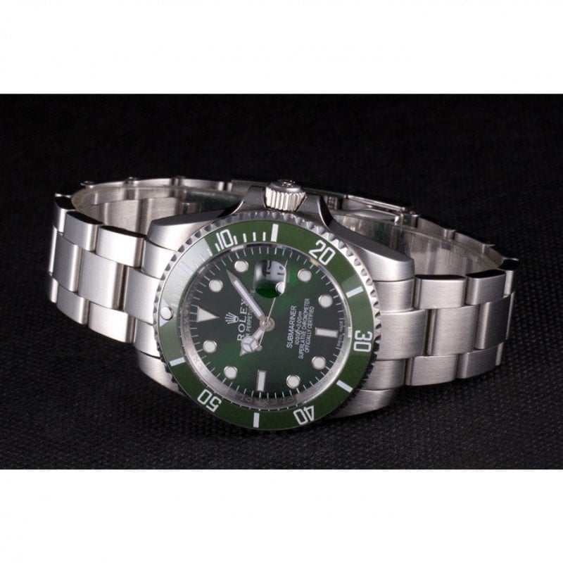 Rolex Submariner 40mm Green Dial Mechanism-SRL51 view 6