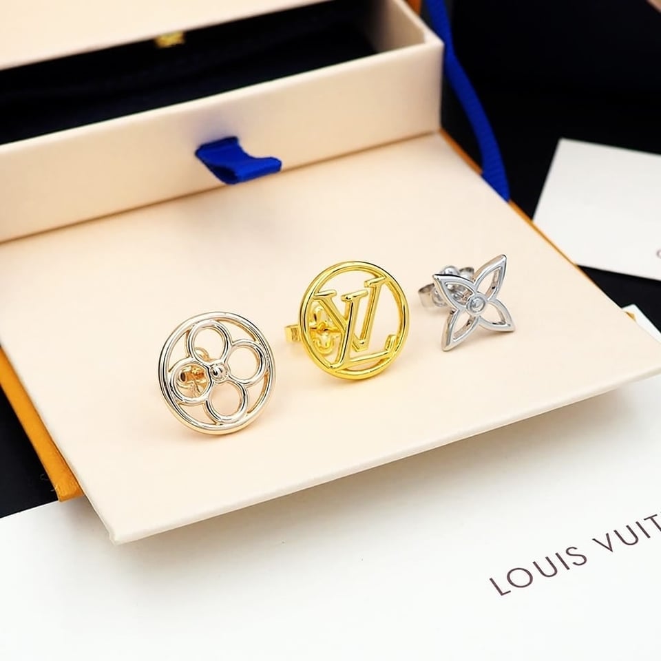 Louis Vuitton Lv Lace Earrings M01041 view 3