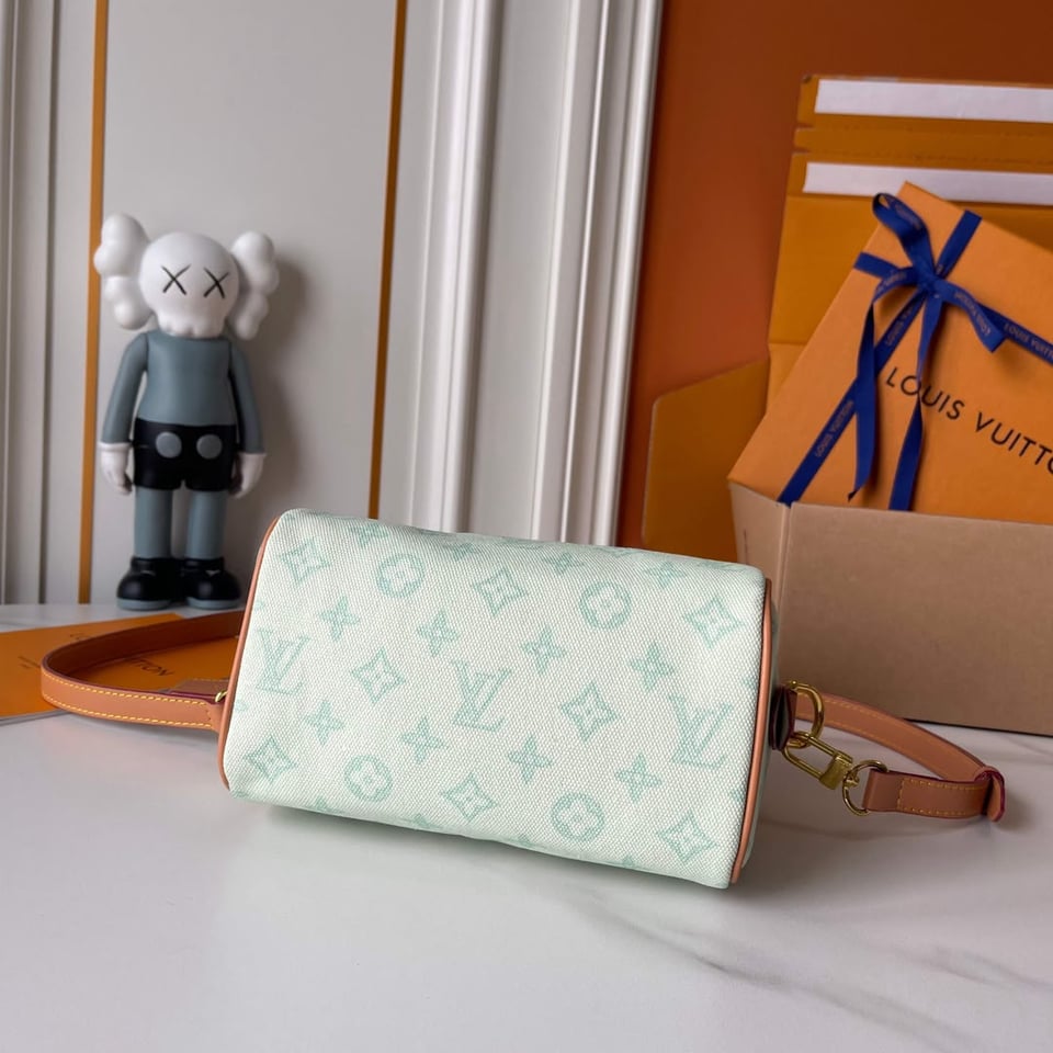 Louis Vuitton Speedy Bandoulière 20 Bag Monogram Origine Vert Asnière M27530 view 5