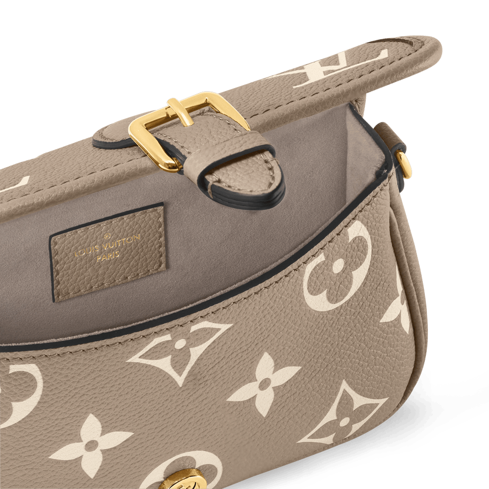 Louis Vuitton Nano Diane – Bicolor Monogram Empreinte Leather M83300 19cm/ 7.5in view 5