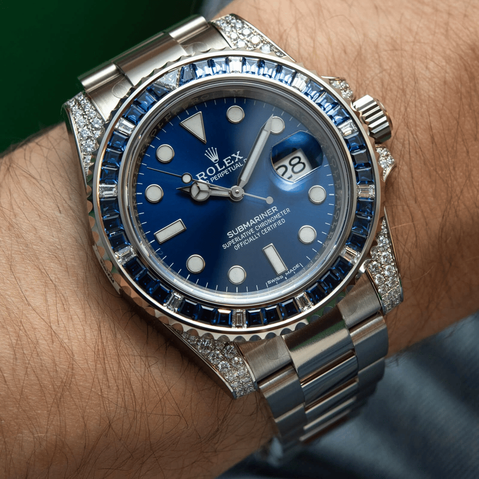 Rolex Submariner Date Watch 40mm For Men view 6