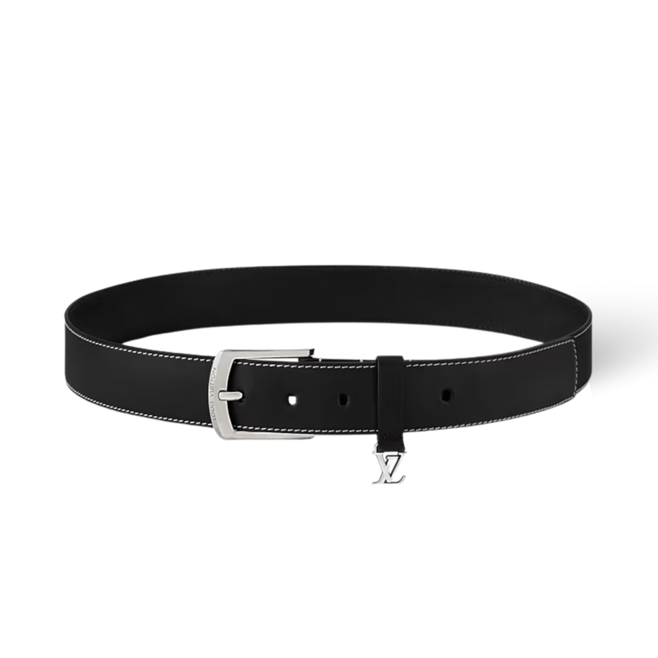 Louis Vuitton LV Black Everyday Pin 35mm Reversible Men Belt M8566U view 2