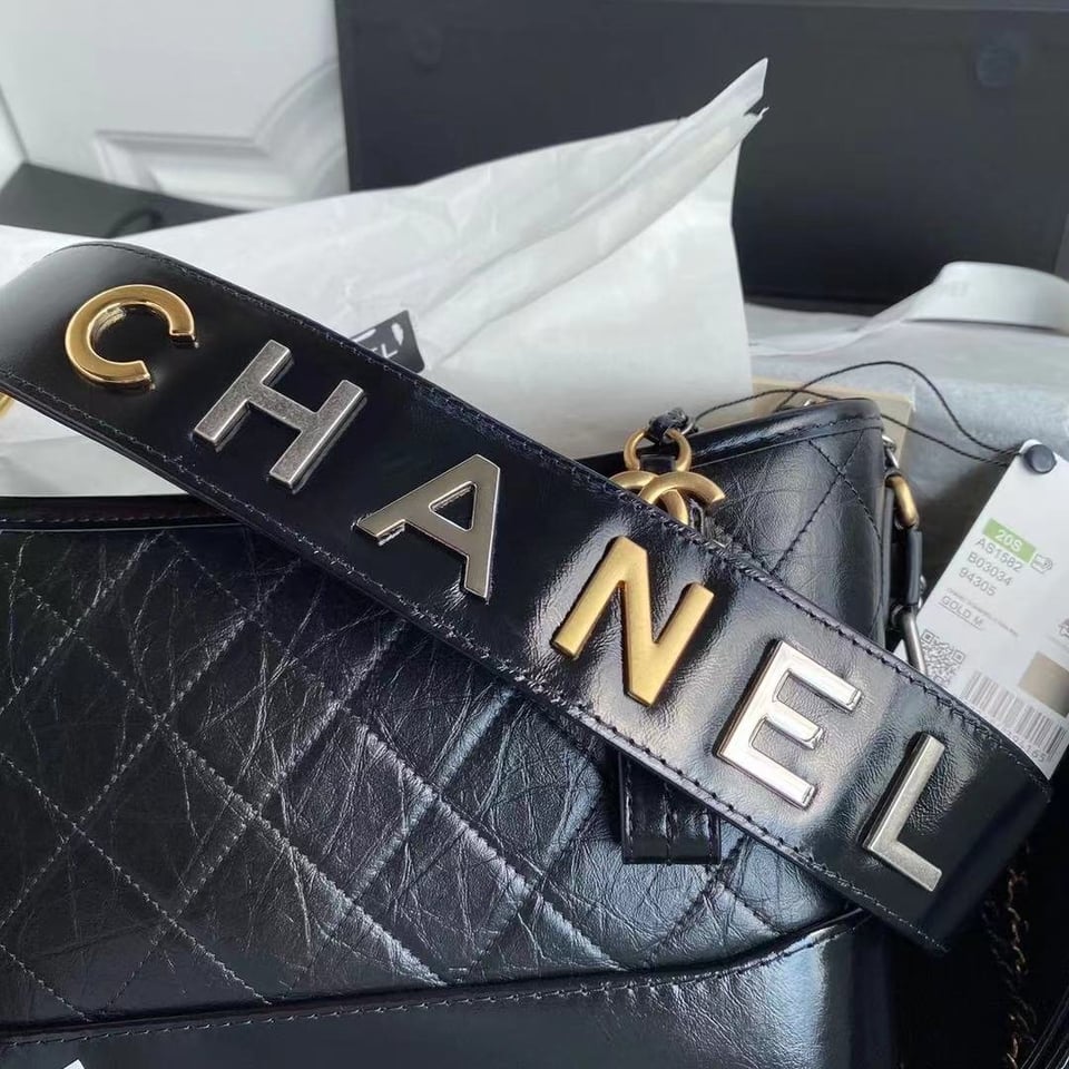 Chanel Bag Gabrielle Handle Black 20Cm/7.9in As0865 view 6