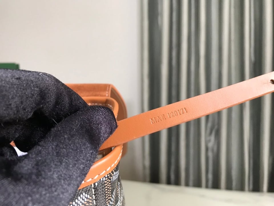 Goyard Citadin Bag 38Cm Black And Tan Canvas view 9