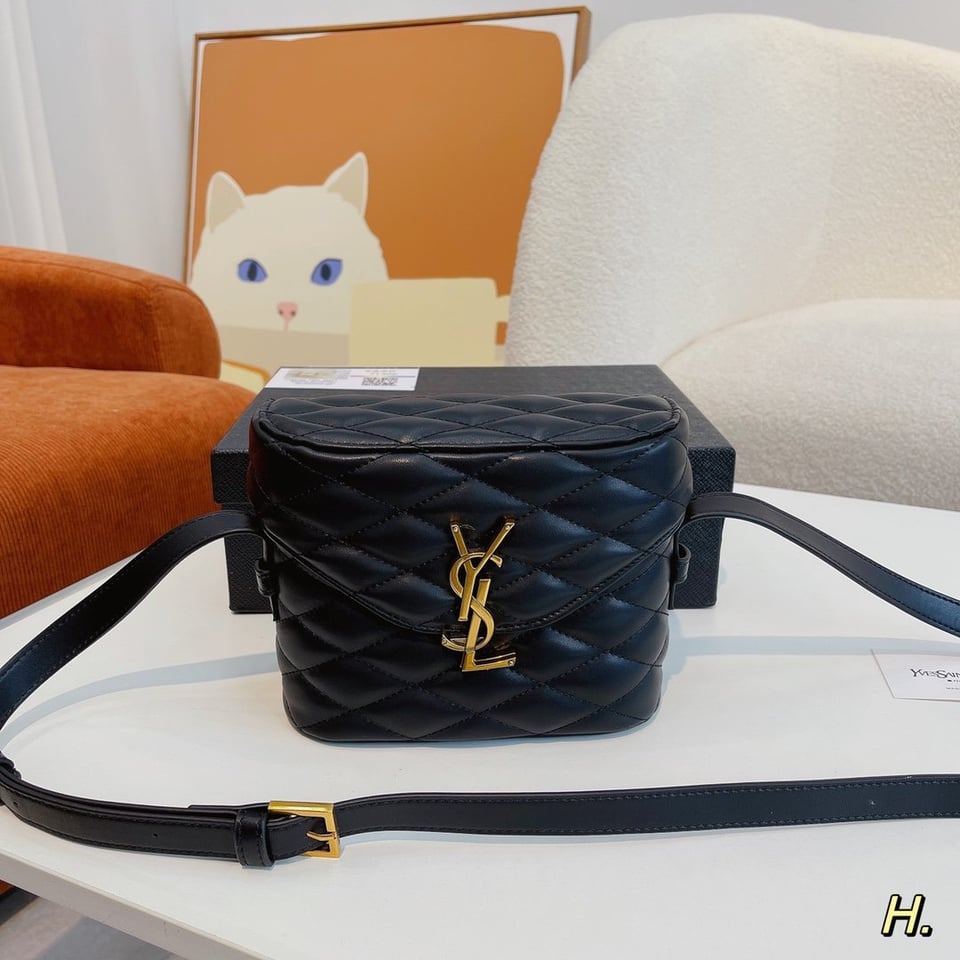 Saint Laurent Women’S June Box Bag Black 19Cm view 7