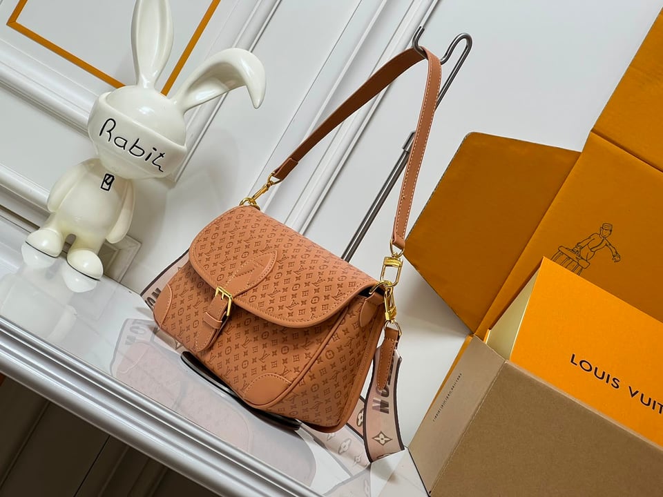 Louis Vuitton Diane PM Bag Noisette Color 24cm M29162 view 3