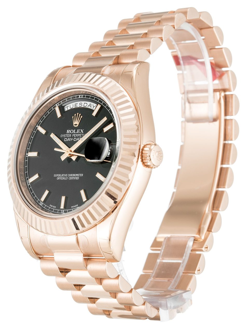 [Superclone] Rolex Day-Date II 41mm Black Dial President 218235-2 view 2