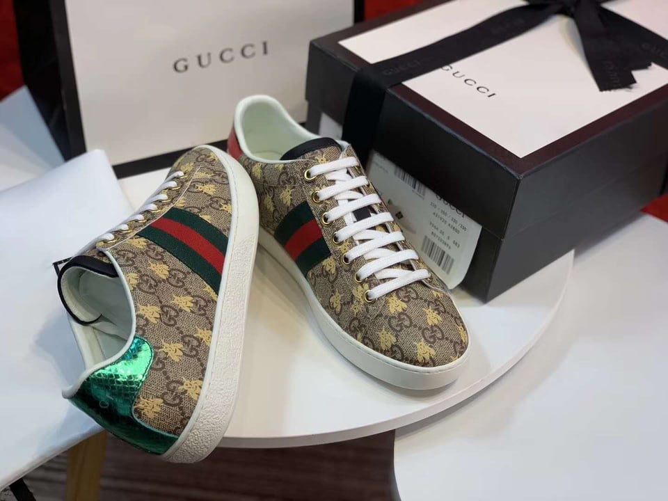 Gucci Ace Gg Supreme ?Bees? 548950 9N050 8465 view 6