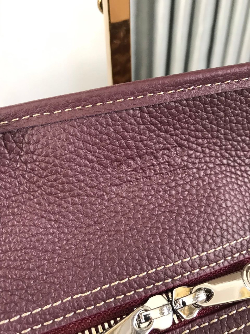 Goyard Hardy Pm Bag 40 Cm Brown Goyardine Canvas And Taurillon Leather Trim view 5