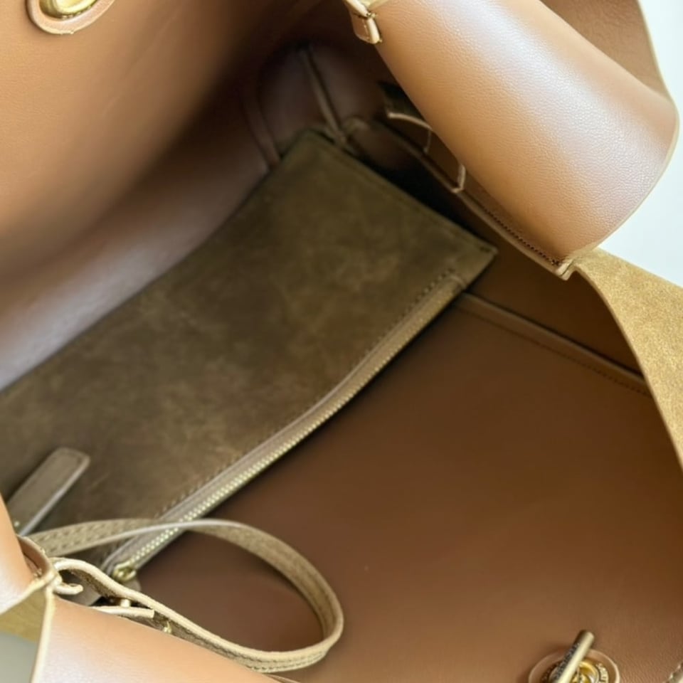 Saint Laurent Tanger In Suede Biscuit Brown 28Cm view 7