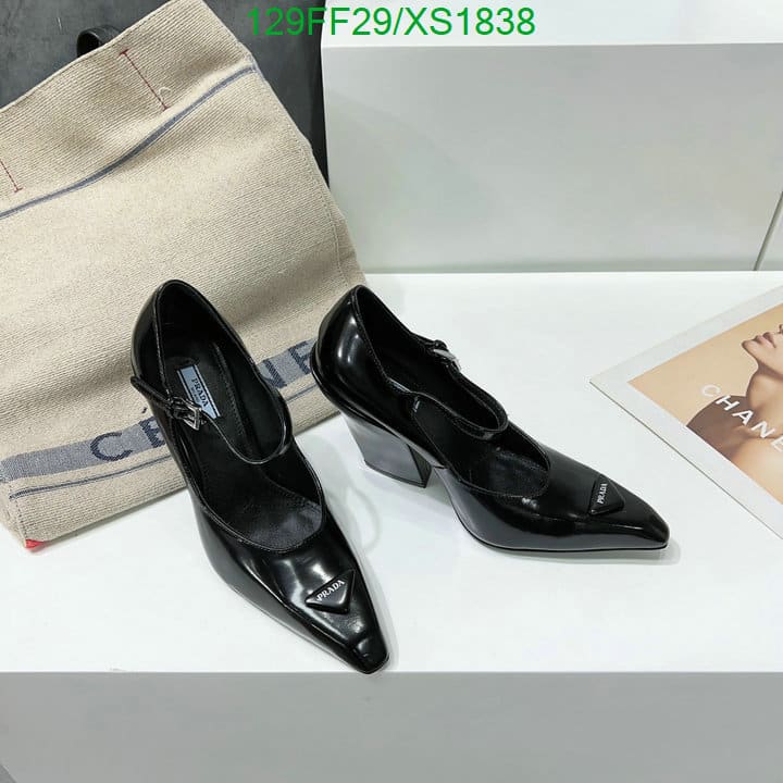 Prada Modellerie Leather Mary Jane Pumps In Nero Black view 8
