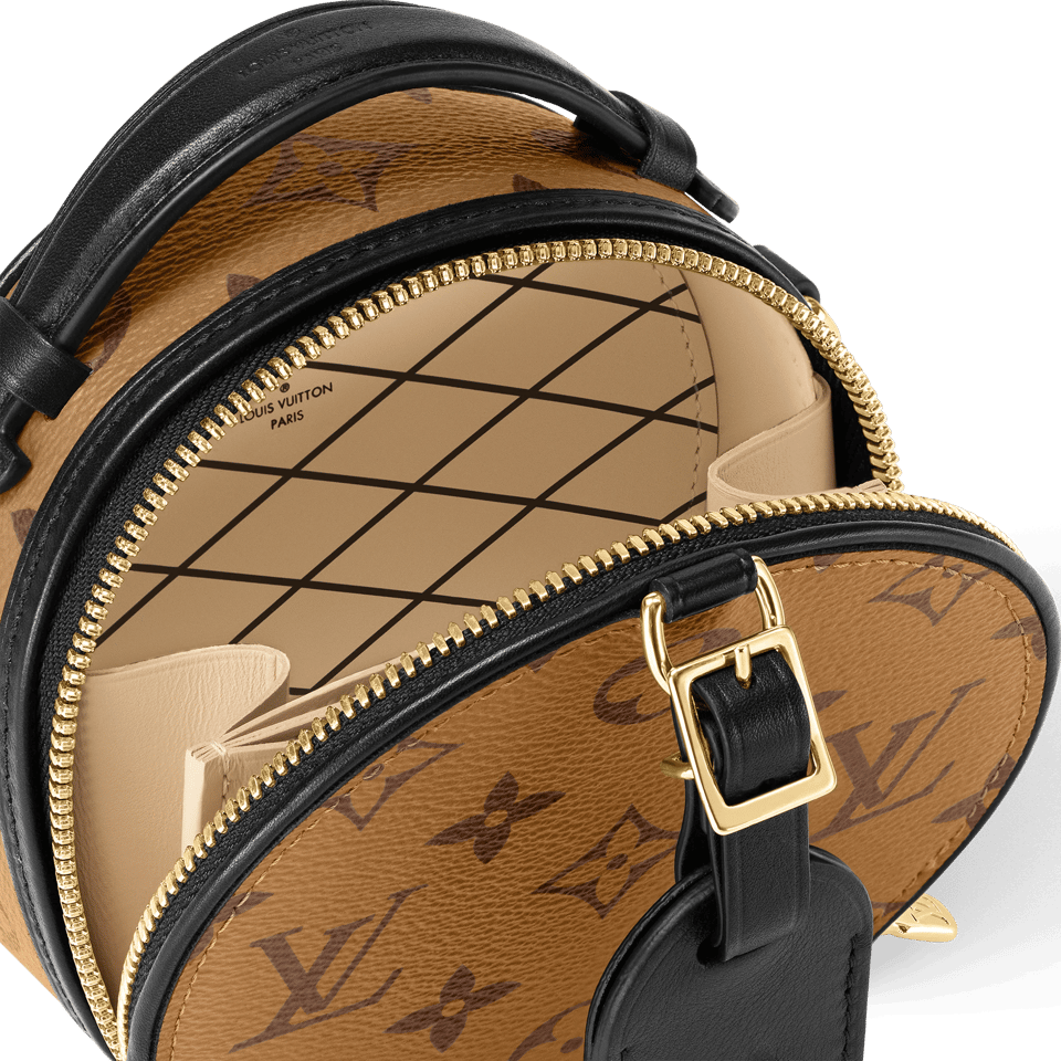 Louis Vuitton Mini Boite Chapeau Monogram Reverse – Women – Small Leather Goods 13cm view 6