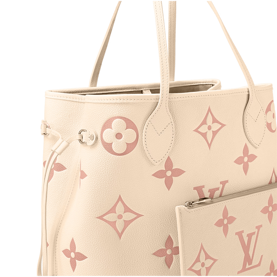 Louis Vuitton Neverfull MM Tote Bag ‘Crème’ 31cm M21579 view 3