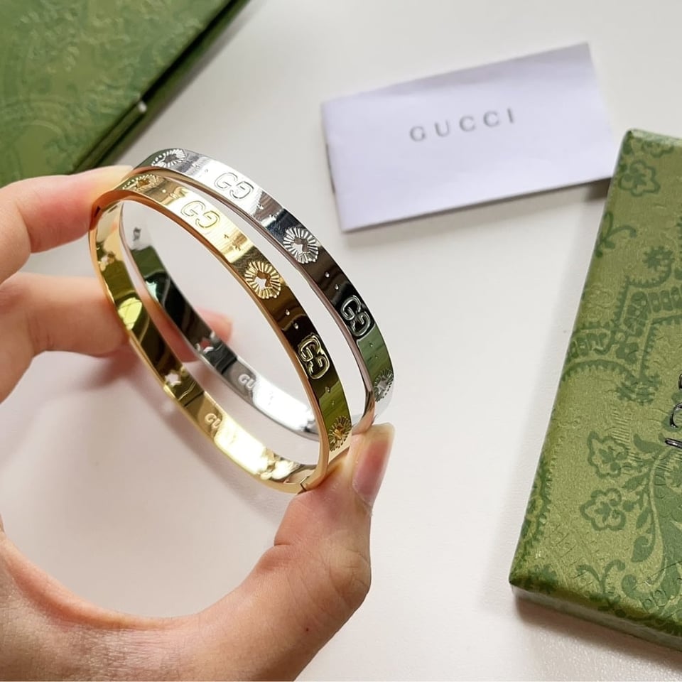 Gucci Gg Bracelet Gold 6Mm view 4