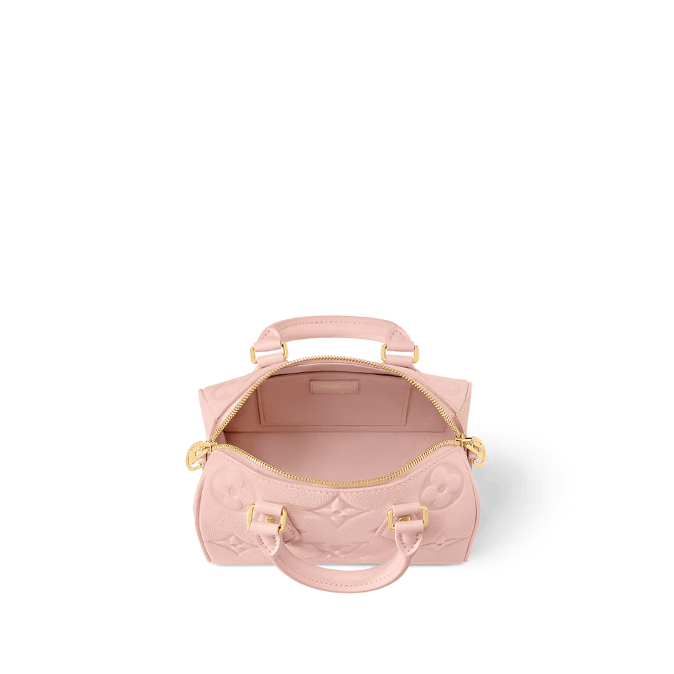 Louis Vuitton Speedy Bandoulière 20 Monogram Empreinte Opal Pink 20.5cm M47136 view 8
