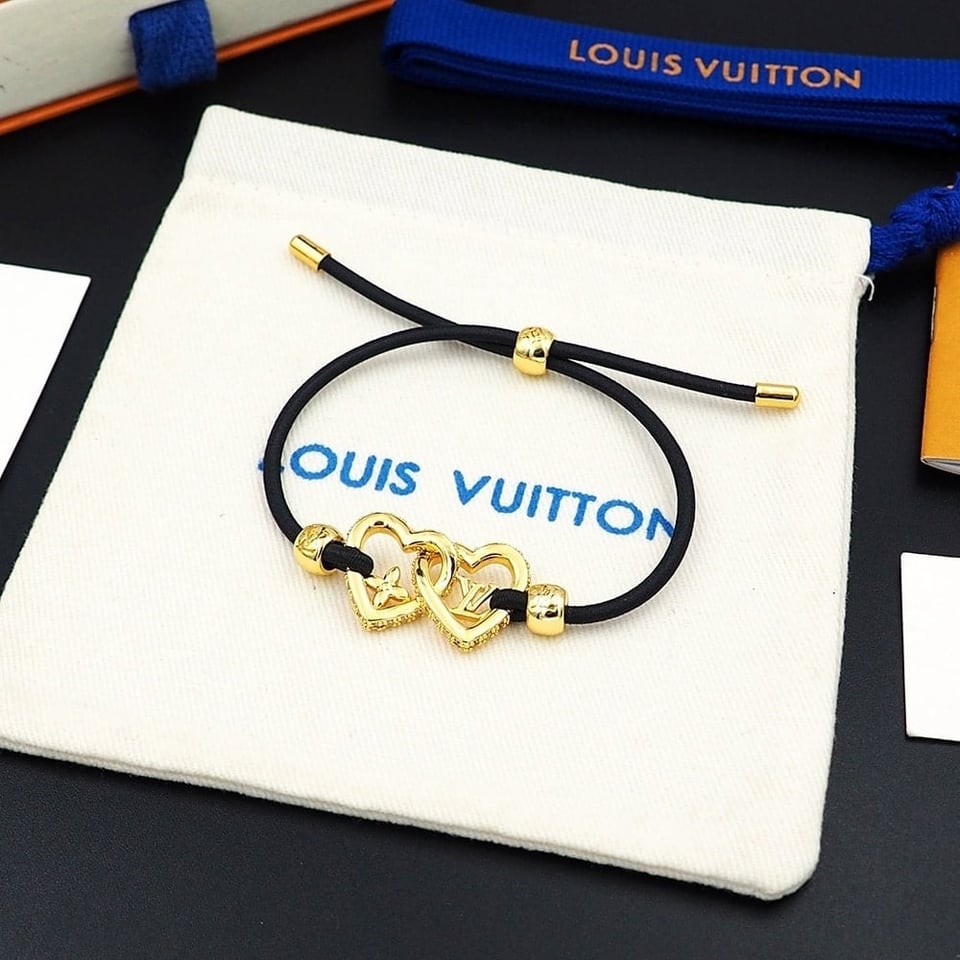 Louis Vuitton Louis My Love Bracelet Black view 5