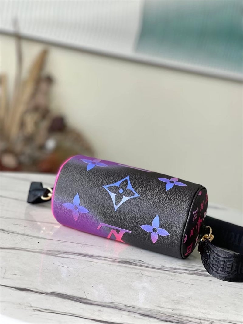 Louis Vuitton Papillon Bb 20Cm Midnight Fuchsia view 6