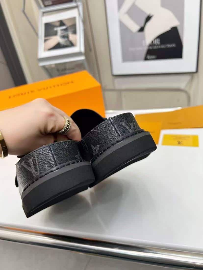Louis Vuitton Easy Mule Monogram Eclipse view 5