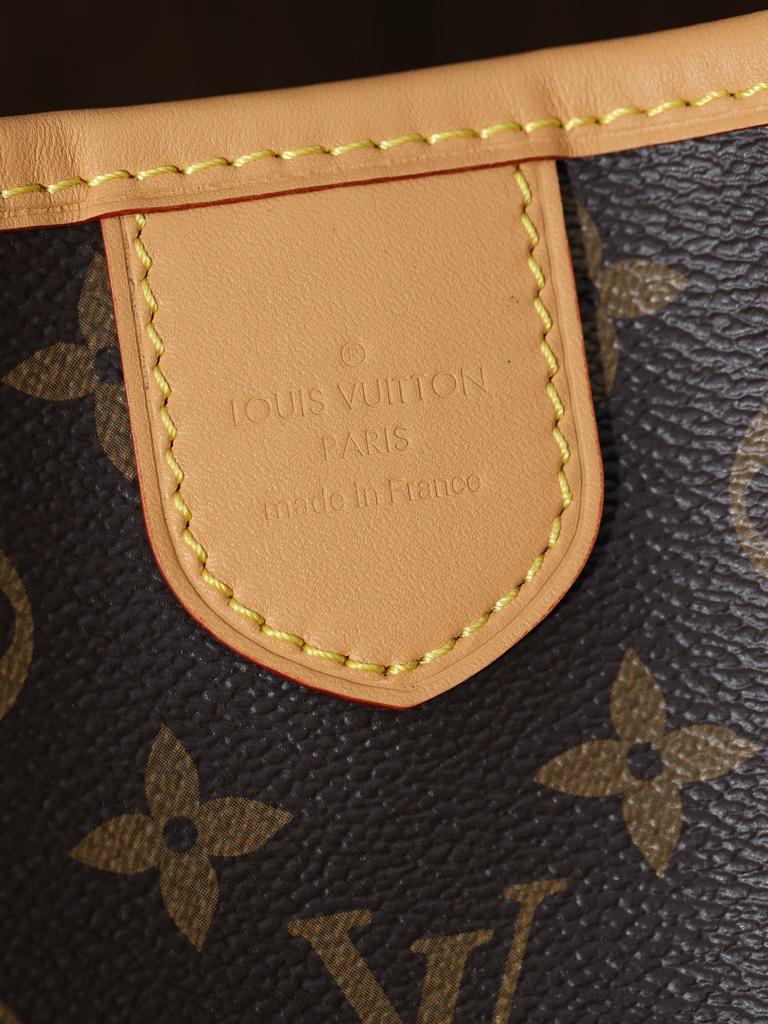 Louis Vuitton Delightful Monogram Bag Brown 40Cm M40352 view 3