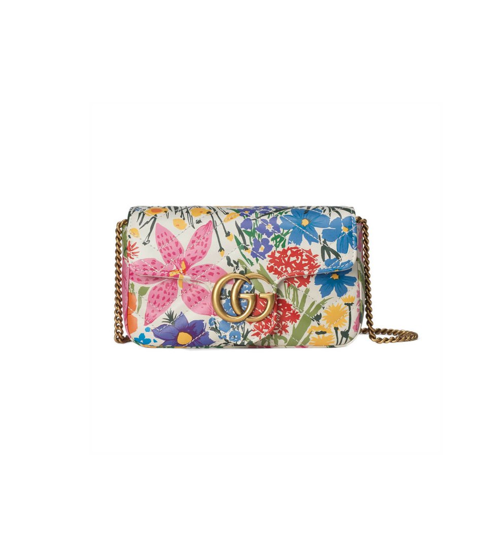 Gucci GG Marmont Ken Scott Print Super Mini Bag view 2