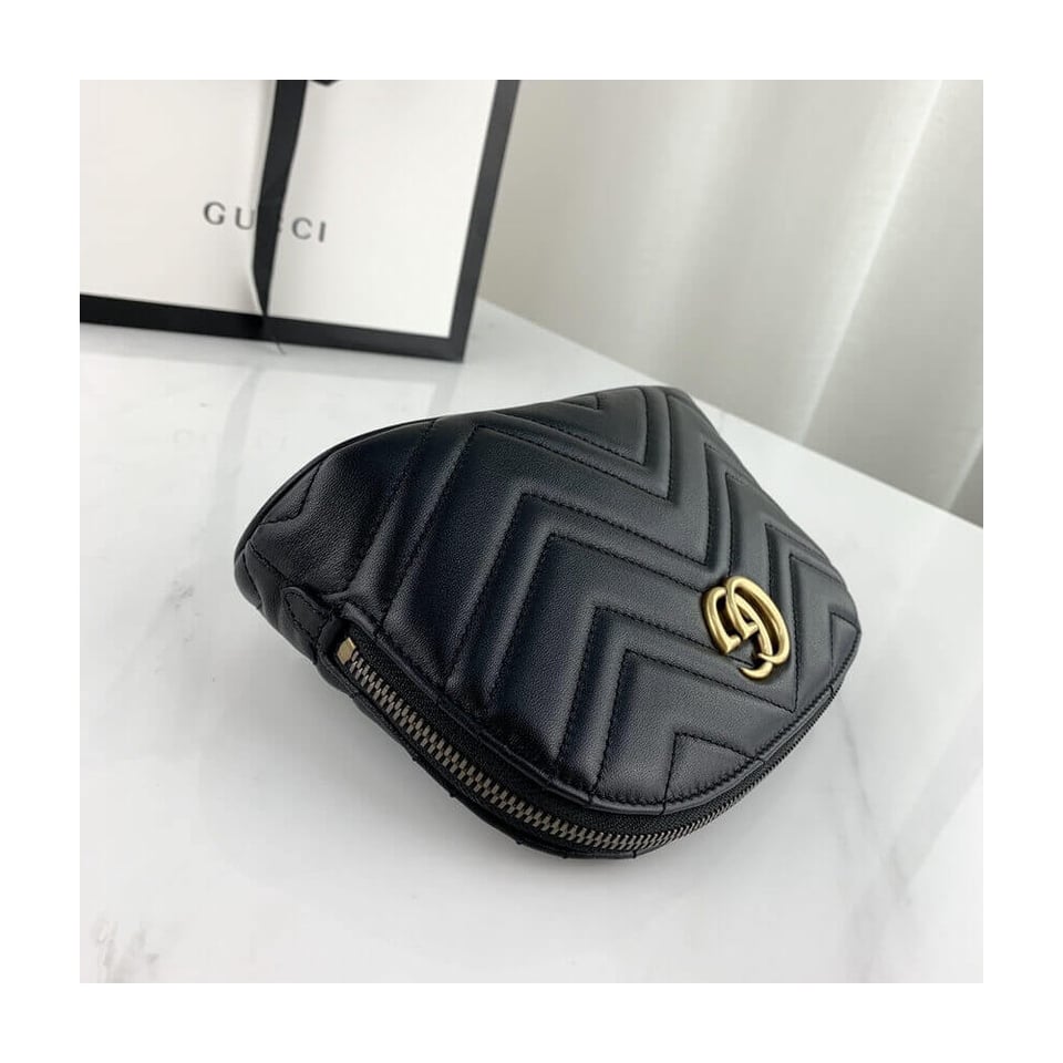 Gucci GG Marmont Cosmetic Case Black view 9