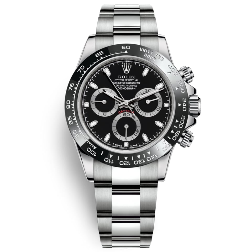 Rolex Daytona “Reverse Panda” Black Dial 116500LN