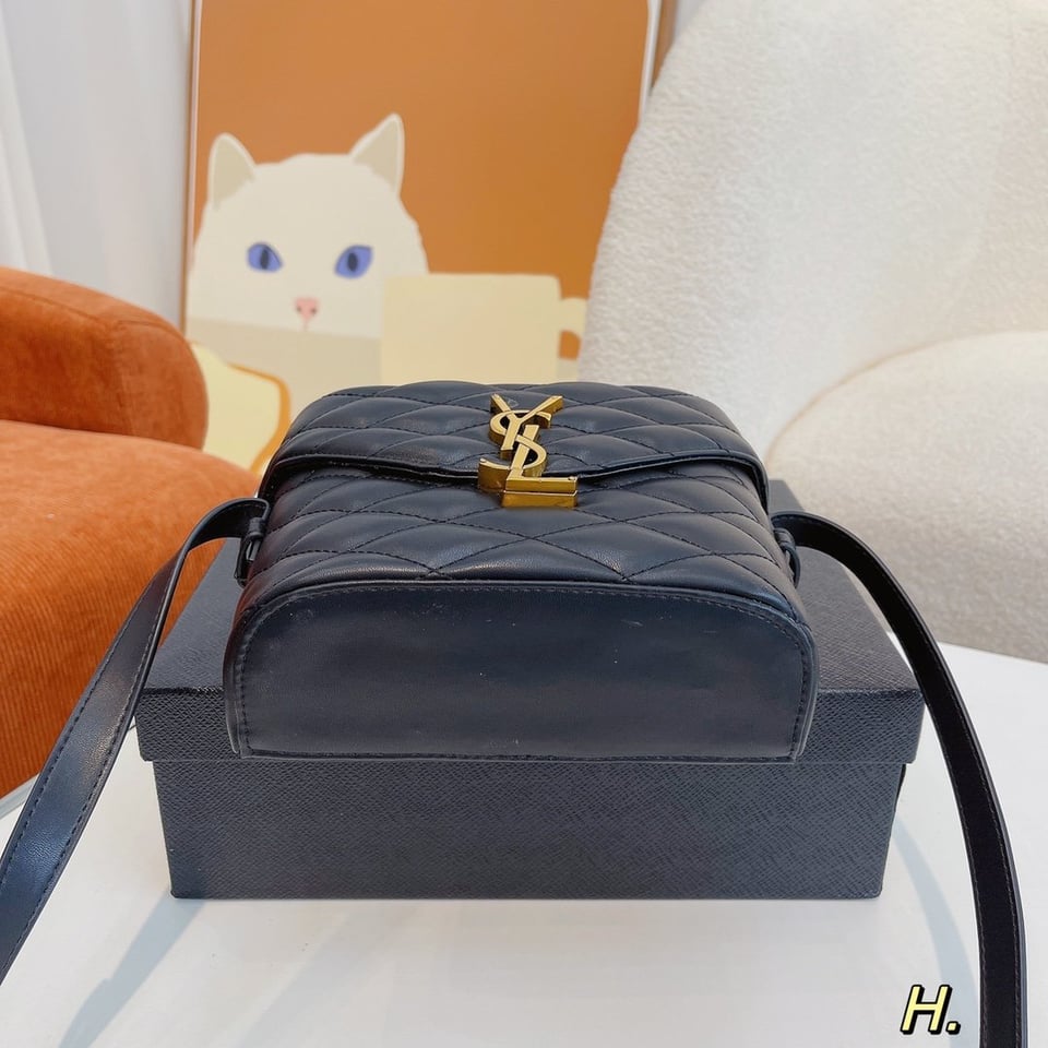 Saint Laurent Women’S June Box Bag Black 19Cm view 12