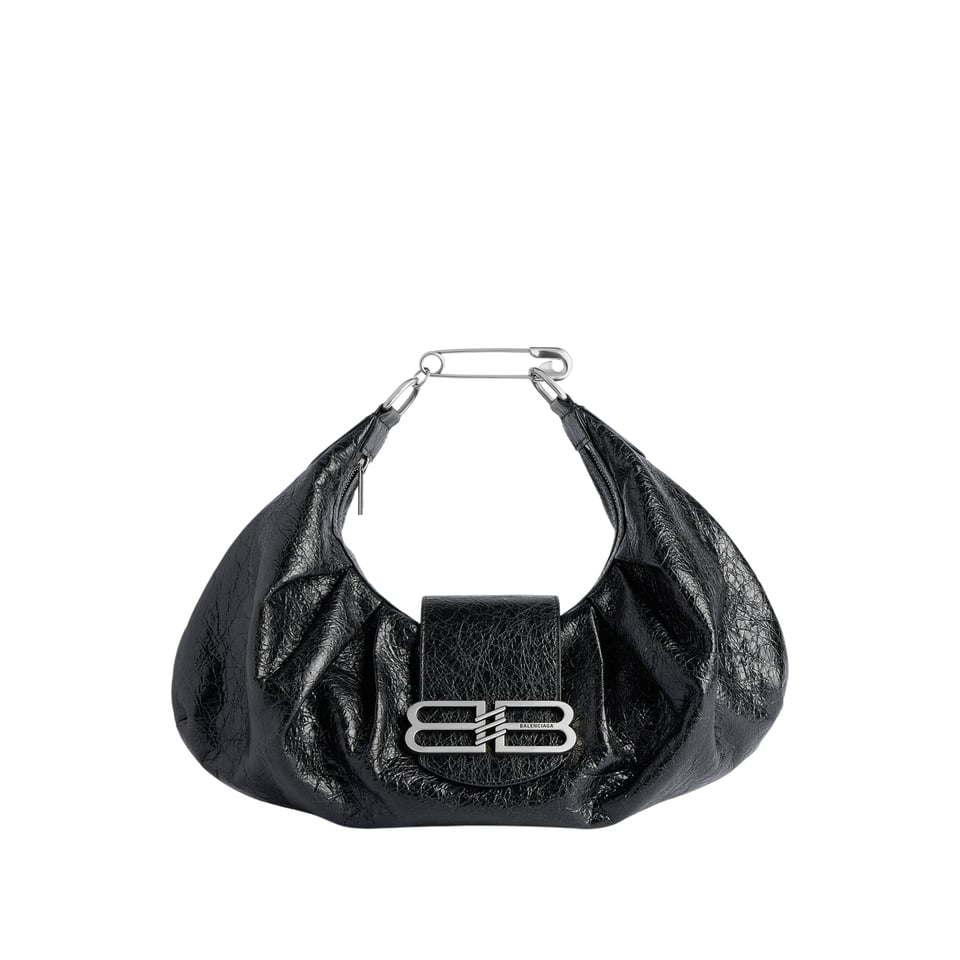 Balenciaga Pamela Shoulder Bag Black 41cm/16.1in