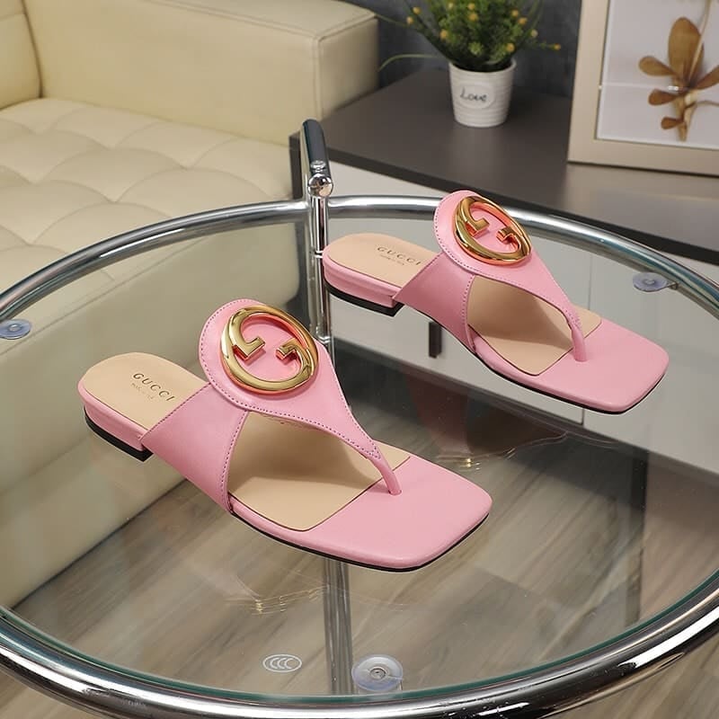 Gucci Women’S Gucci Blondie Thong Sandal Pink ?739048 C9D00 5909 view 9
