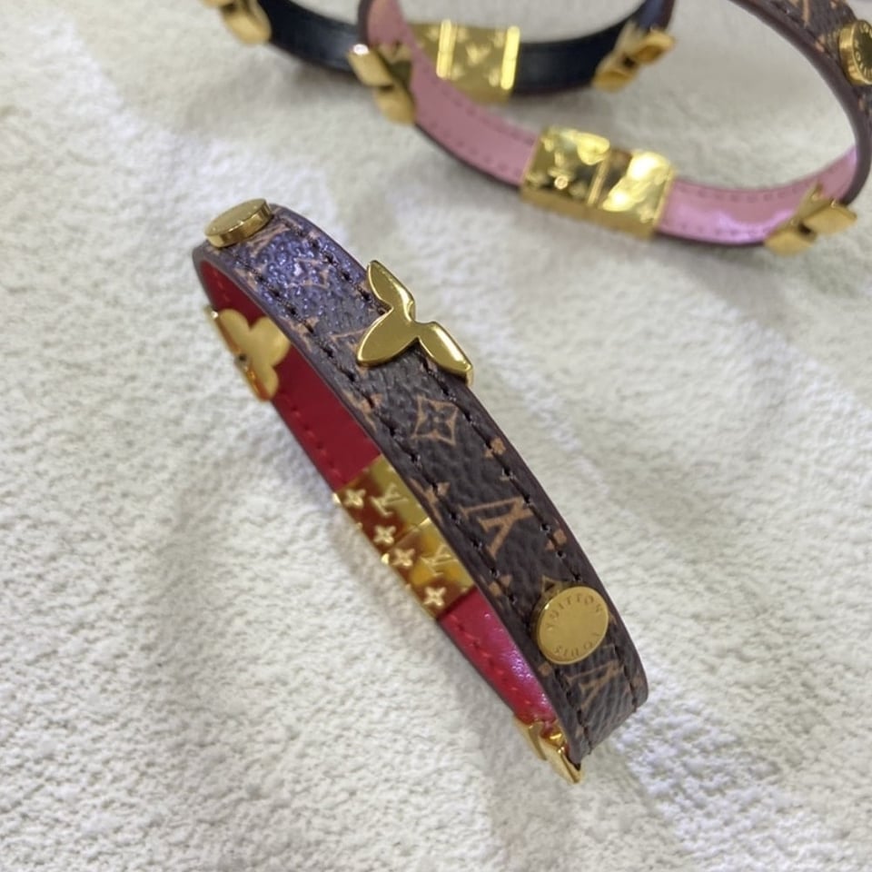 Louis Vuitton Reversible Monogram Bracelet Brown view 2