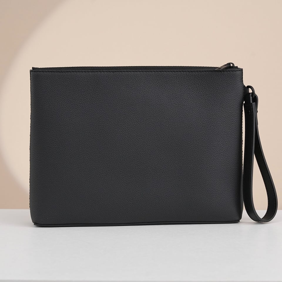 Louis Vuitton Takeoff Pouch Black 30Cm M69837 view 11