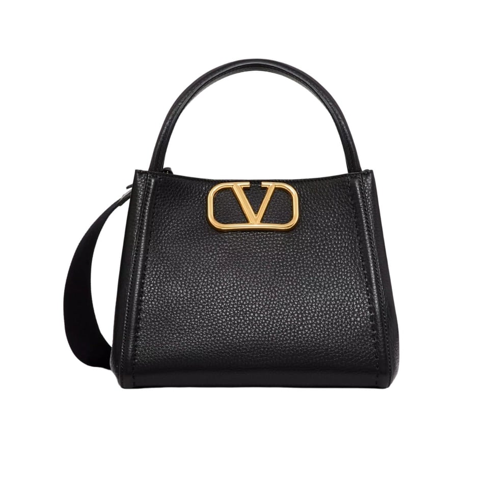 Valentino Garavani Alltime Handbag In Black 26Cm 5W2B0Q18Imz 0No view 2