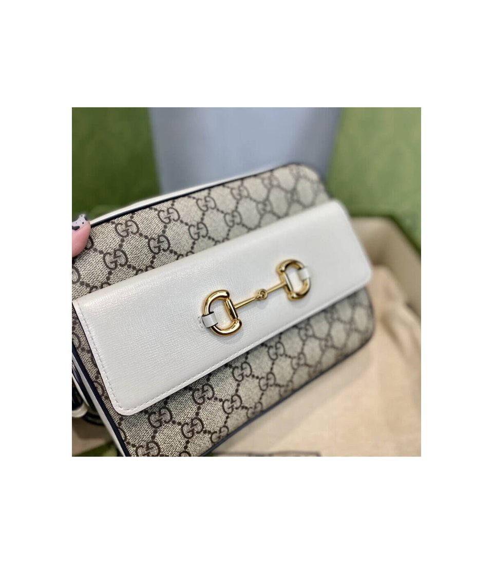 Gucci Horsebit 1955 Small Shoulder Bag view 8
