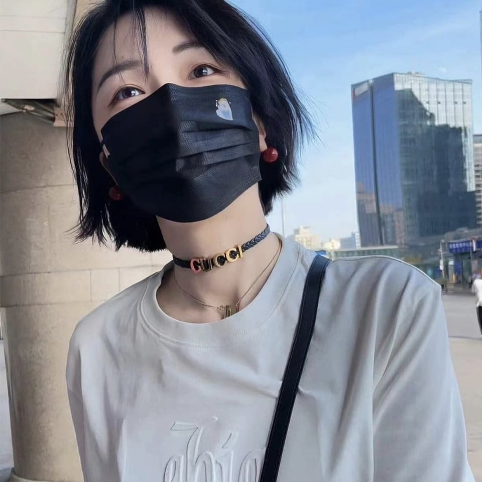 Gucci Leather Gucci Necklace Black ‎684630 Iaaa1 8029 view 5