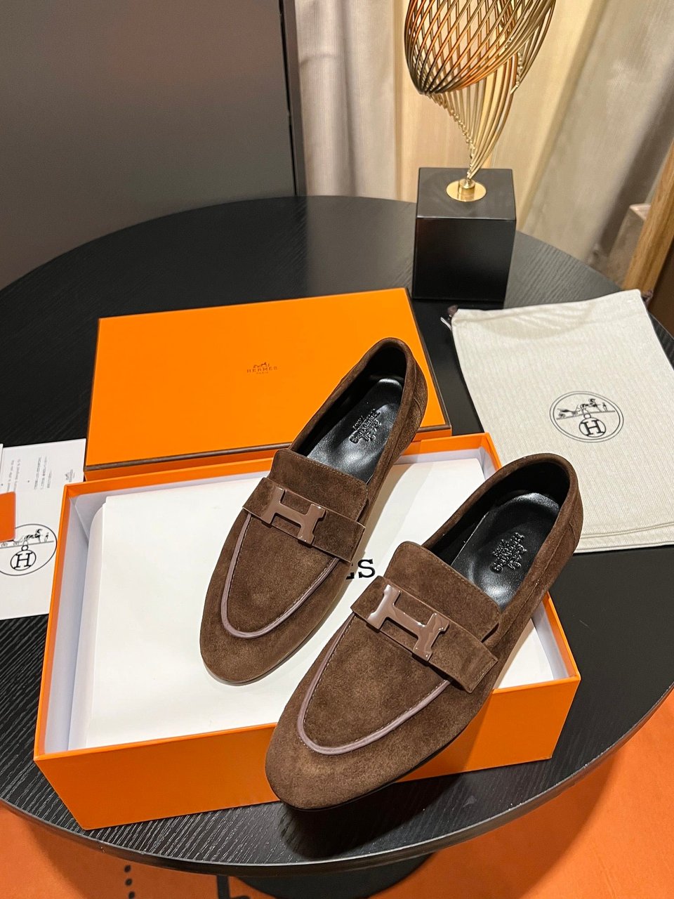Hermes Paris Loafer Brown view 8