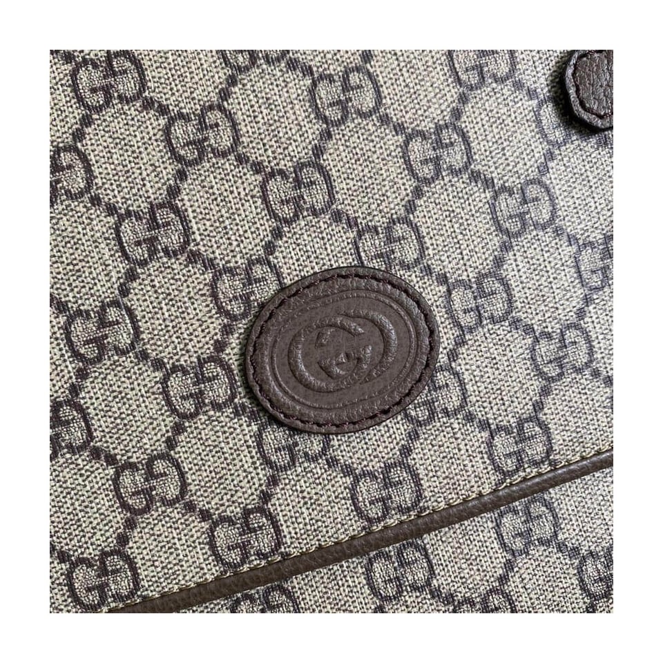 Gucci GG Messenger Bag in Brown view 8